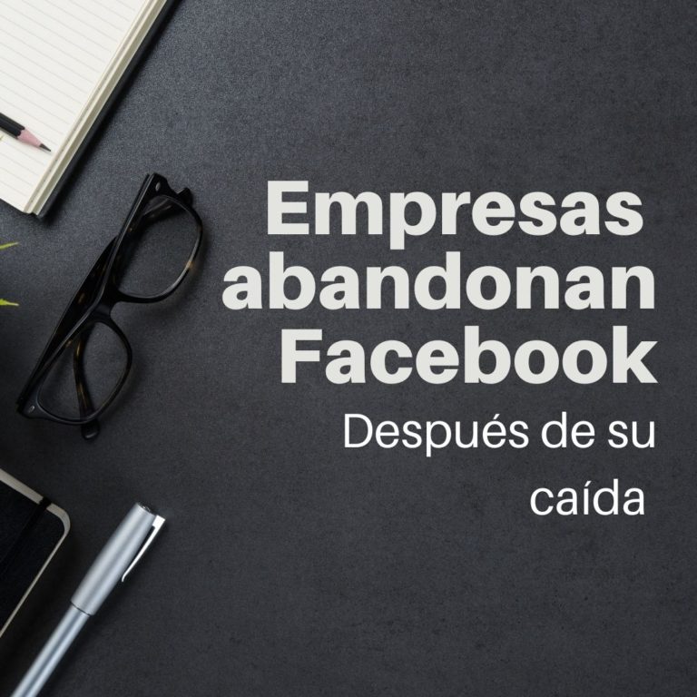 Lee más sobre el artículo Empresas abandonan Facebook después de su caída mundial!